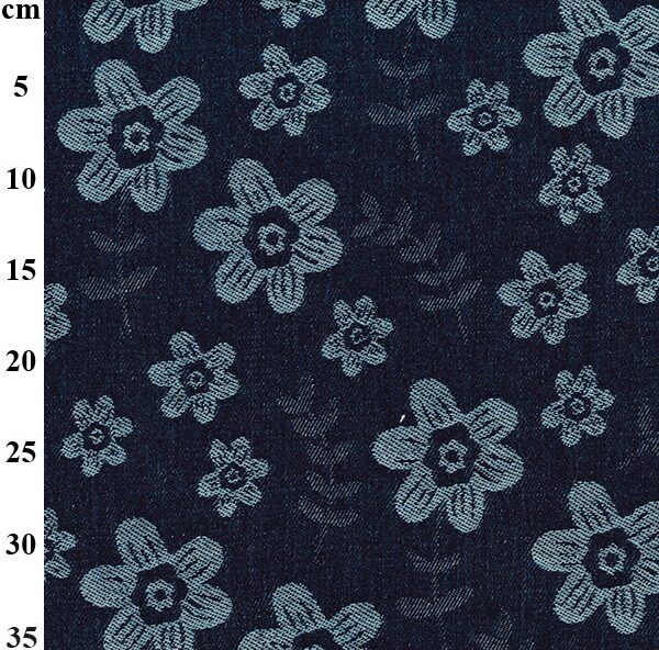 9oz - Washed Denim Poppy - Indigo