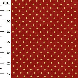 Christmas Cotton - Red Spot
