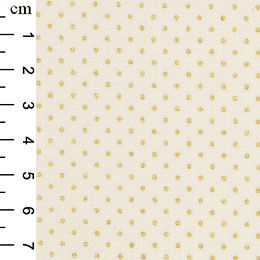 Christmas Cotton - Ivory Spot