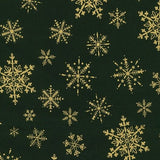 Christmas Prints - Snowflakes - Green