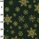 Christmas Prints - Snowflakes - Green