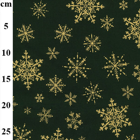 Christmas Prints - Snowflakes - Green