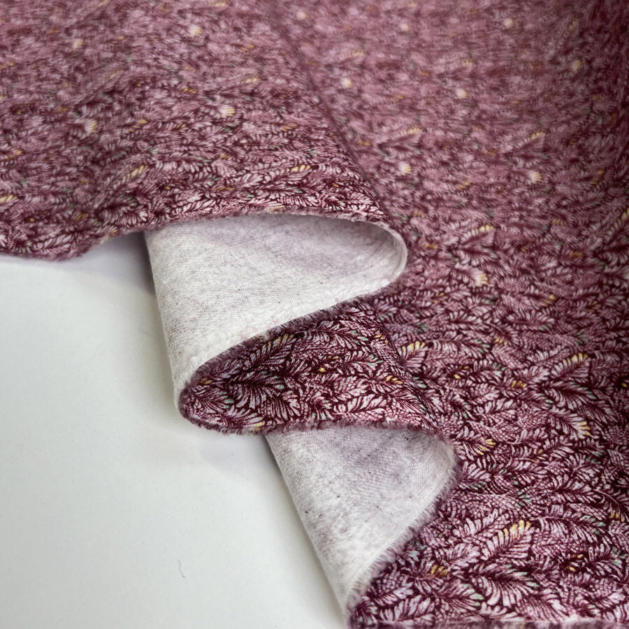 Brushed Cotton - Sindia - Maroon