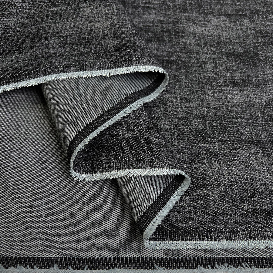 9oz - Washed Aged Denim - Black