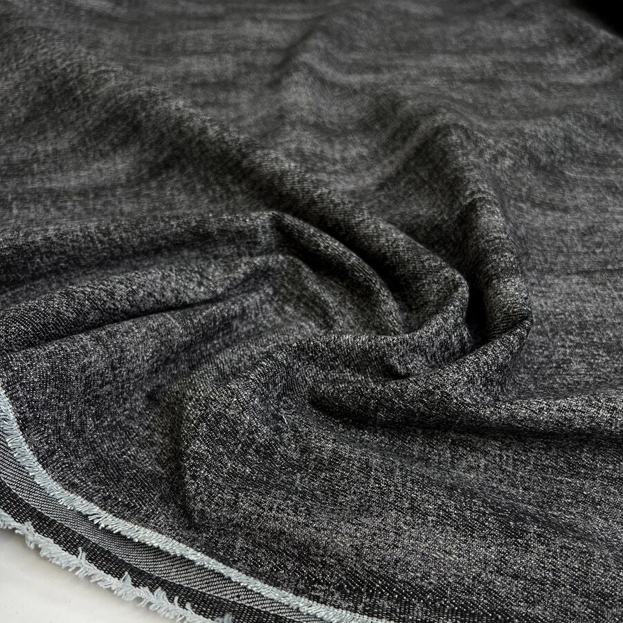 9oz - Washed Aged Denim - Black