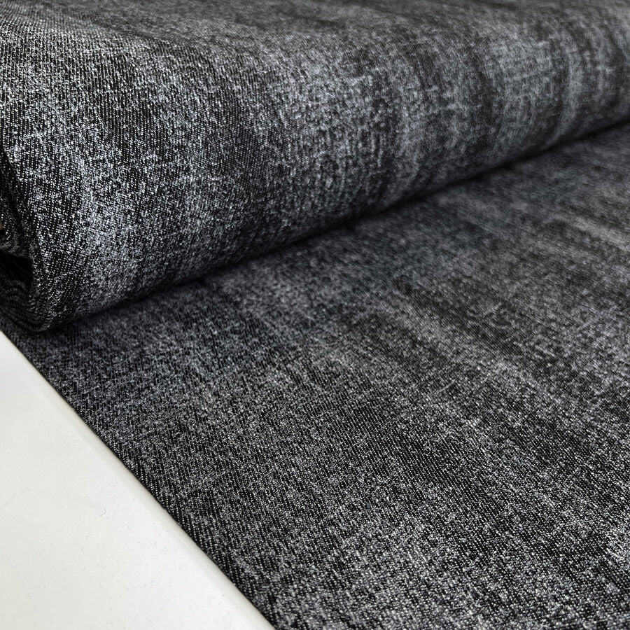 9oz - Washed Aged Denim - Black