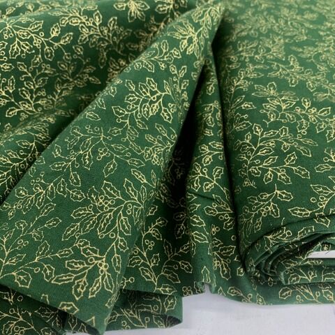 Christmas Prints - Snowflakes - Green