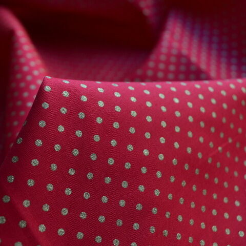 Christmas Cotton - Red Spot