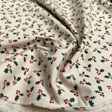 Christmas Cotton - Holly Natural - Grande