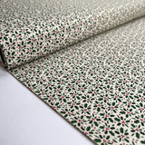 Christmas Cotton - Holly Natural - Pettit