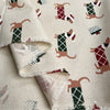 Christmas Cotton - Festive Dachshund