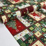 Christmas Cotton - Winter Wishes - Green