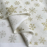 Christmas Prints - Snowflakes - Ivory