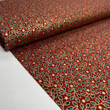 Christmas Cotton - Hollygrove - Red