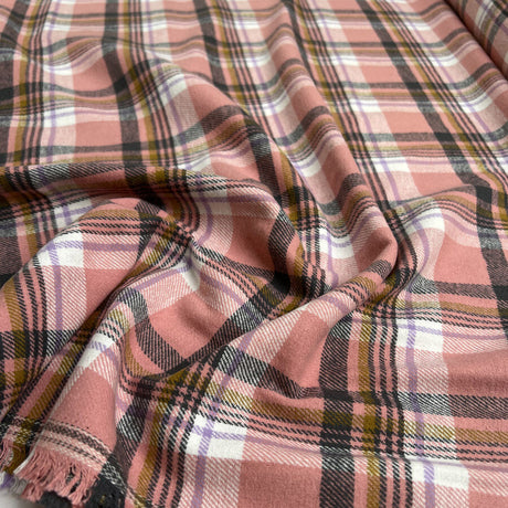 Brushed Cotton Flannel - Clara