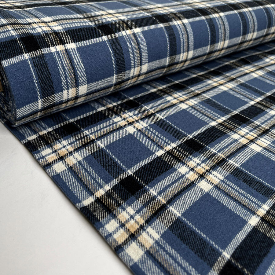 Brushed Cotton Flannel - Mabel