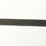 14mm grey cotton herringbone webbing bunting tape crafts CU
