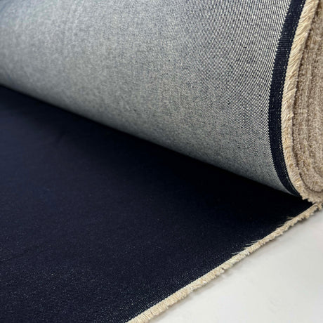 14oz_Denim_Indigo_Cotton_Blue_Heavy_Woven_Trouser_Fabric_Roll