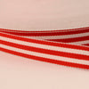Red & White Stripe Craft Tape (15mm)