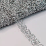Silver Lurex Trim - Lace (15mm)