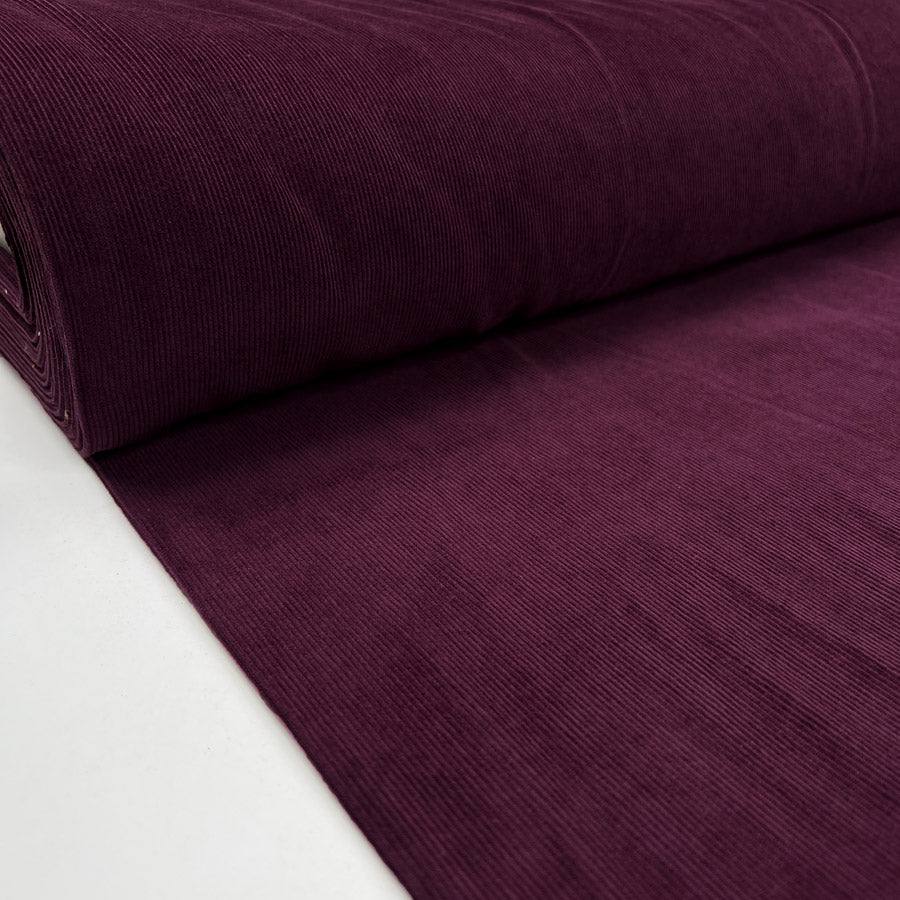 16 Wale Washed Corduroy - Wine