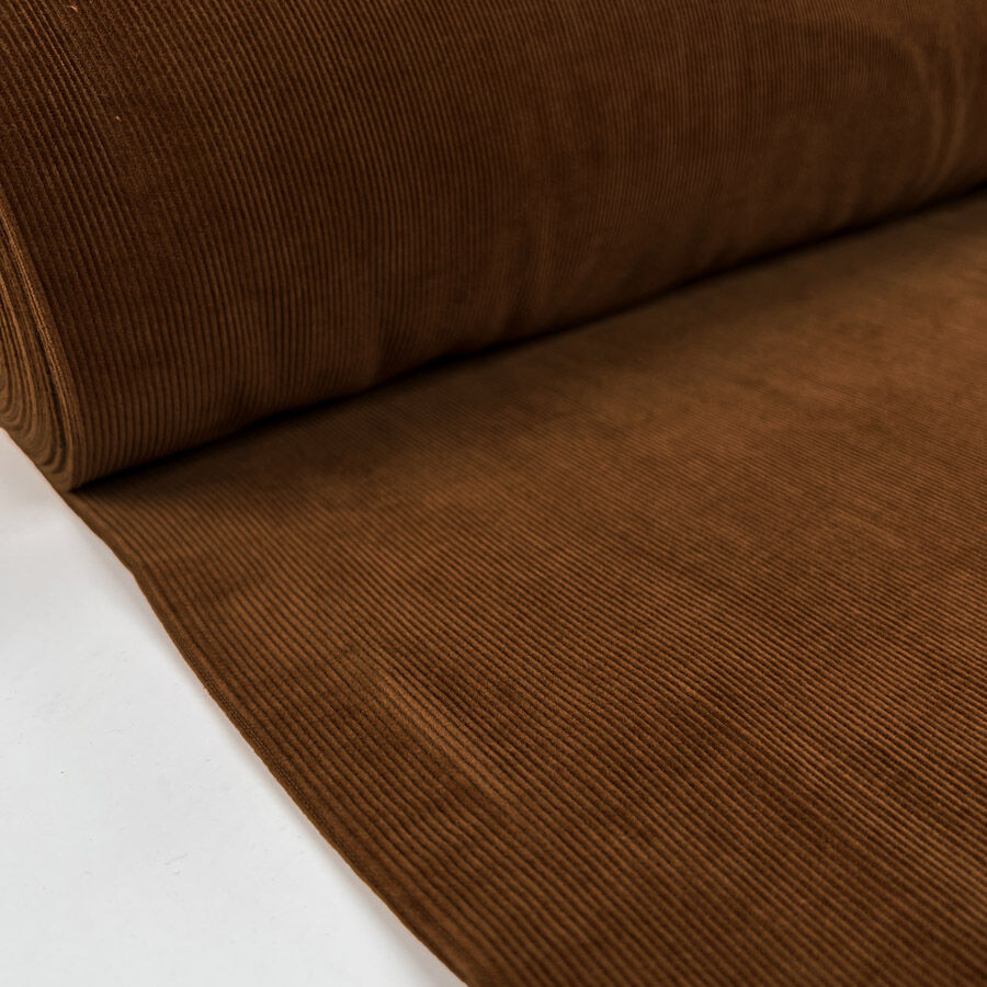 16 Wale Washed Corduroy - Chestnut