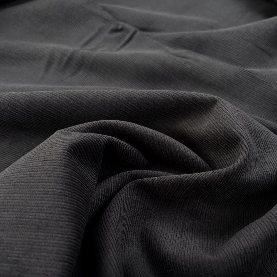 16 Wale Washed Corduroy - Grey
