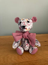 Pima Cotton Lawn - The Garden Of Shakespeare - Pink & Grey