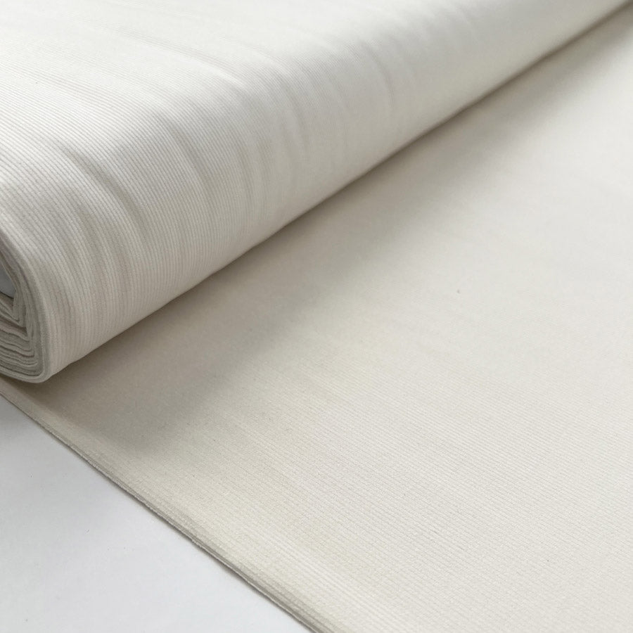 Remnant - 21 Wale Needlecord - Ecru (1m)