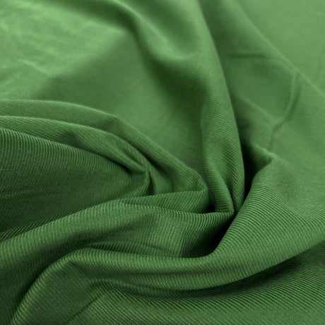 21 Wale Needlecord Emerald Green Cotton Corduroy Woven Shirting Fabric