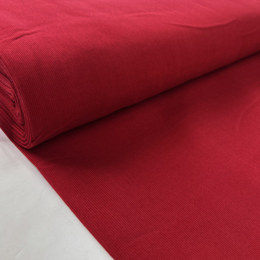 21 Wale Needlecord - Scarlet