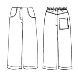 Tessuti - Alba Pants Sewing Pattern (UK 6-22)