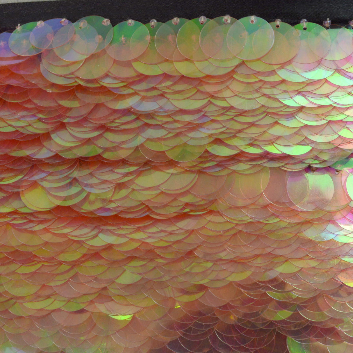 Light Pink Sequin & Beaded Trim