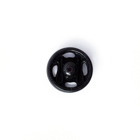 341162 Prym 7mm Sew On Snap Fasteners Black 2