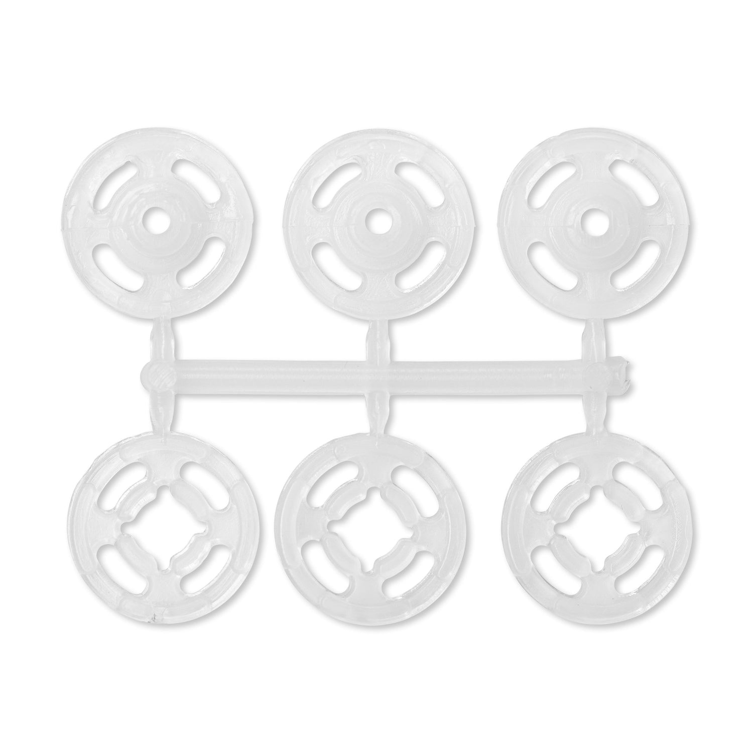 Prym - Sew-On Snap Fasteners - Transparent (13mm)