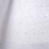 3 Hole - Broderie Anglaise - White