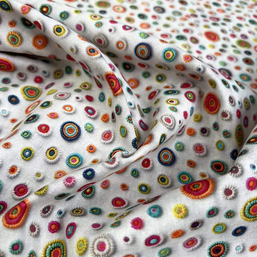 3D Cotton - Millefiori