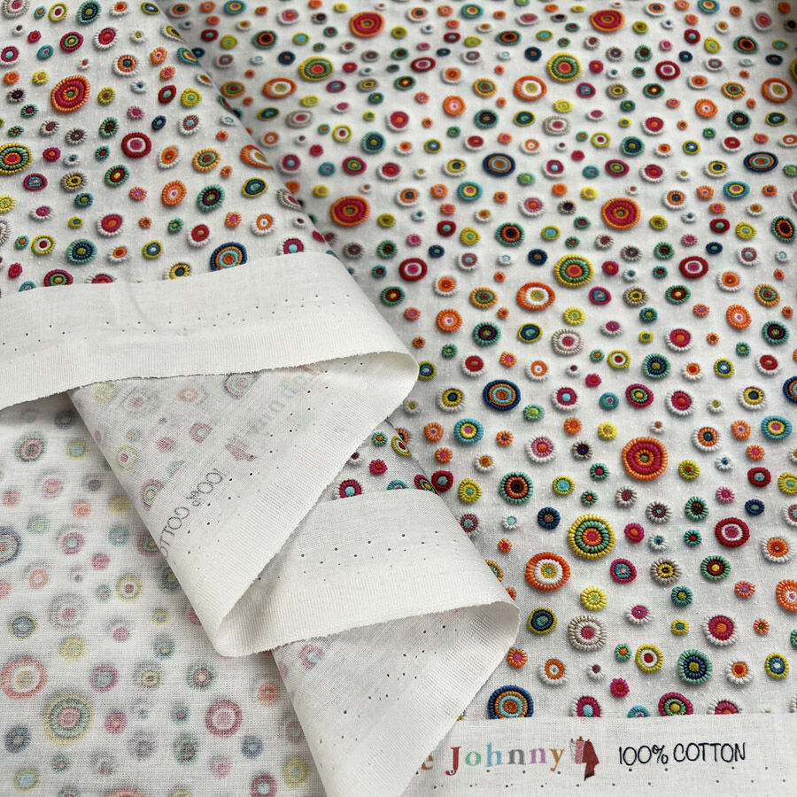 3D Cotton - Millefiori