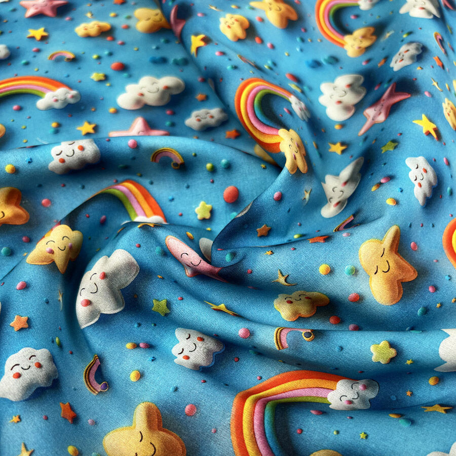 3D Cotton - Rainbow Dreams