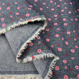 4oz Denim Chambray - Painted Florals