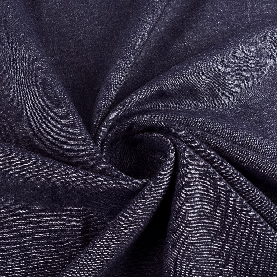 Remnant - 4oz Washed Chambray Denim - Dark Blue (1.5m)