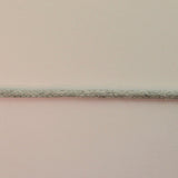 Round Braided Cotton Cord/Rope - Grey Marl (5mm)