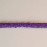 5mm Round Braided Cotton Cord/Rope - Purple