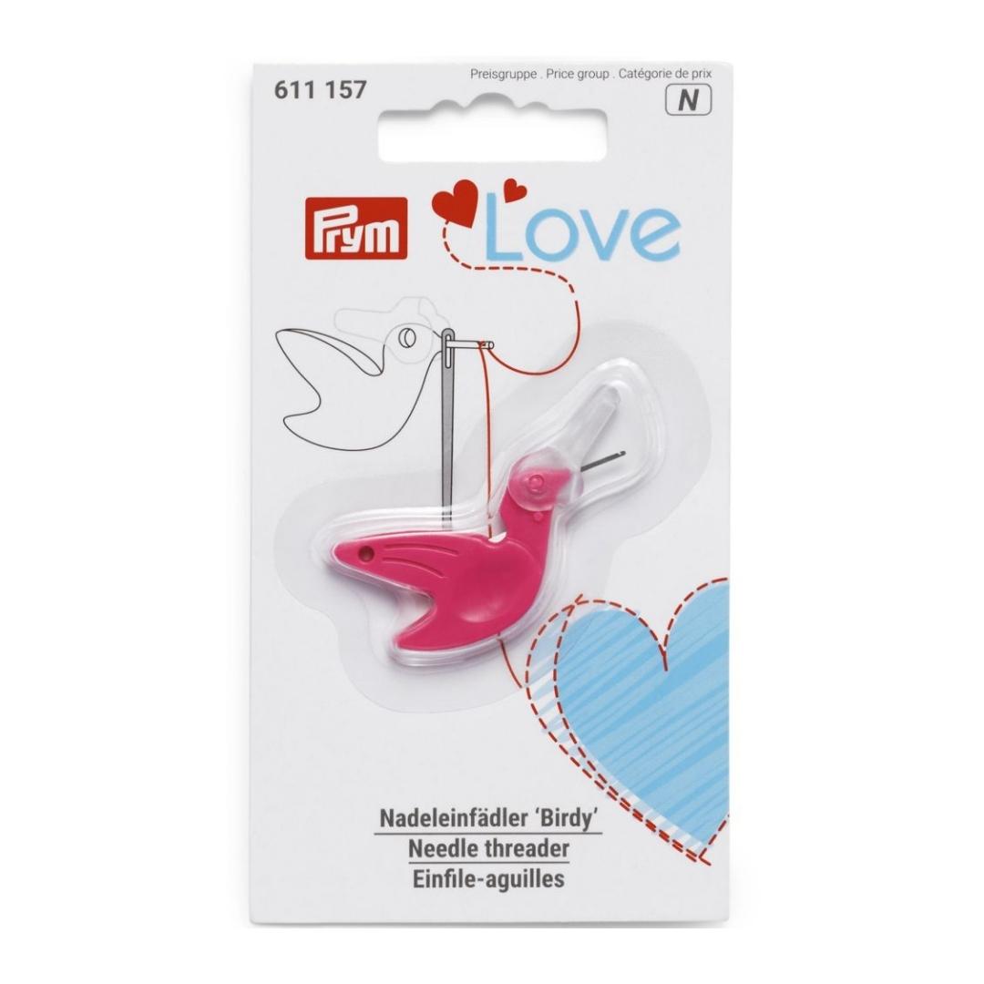 Prym Love - ‘Birdy’ Needle Threader - Pink