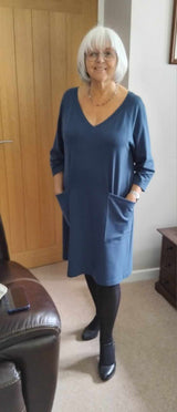 Luxury Ponte - Petrol Blue