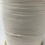 6mm Wide White Cotton Twill Tape - 10 Metres