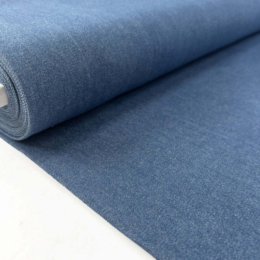 7.5oz Washed Denim - Light Blue