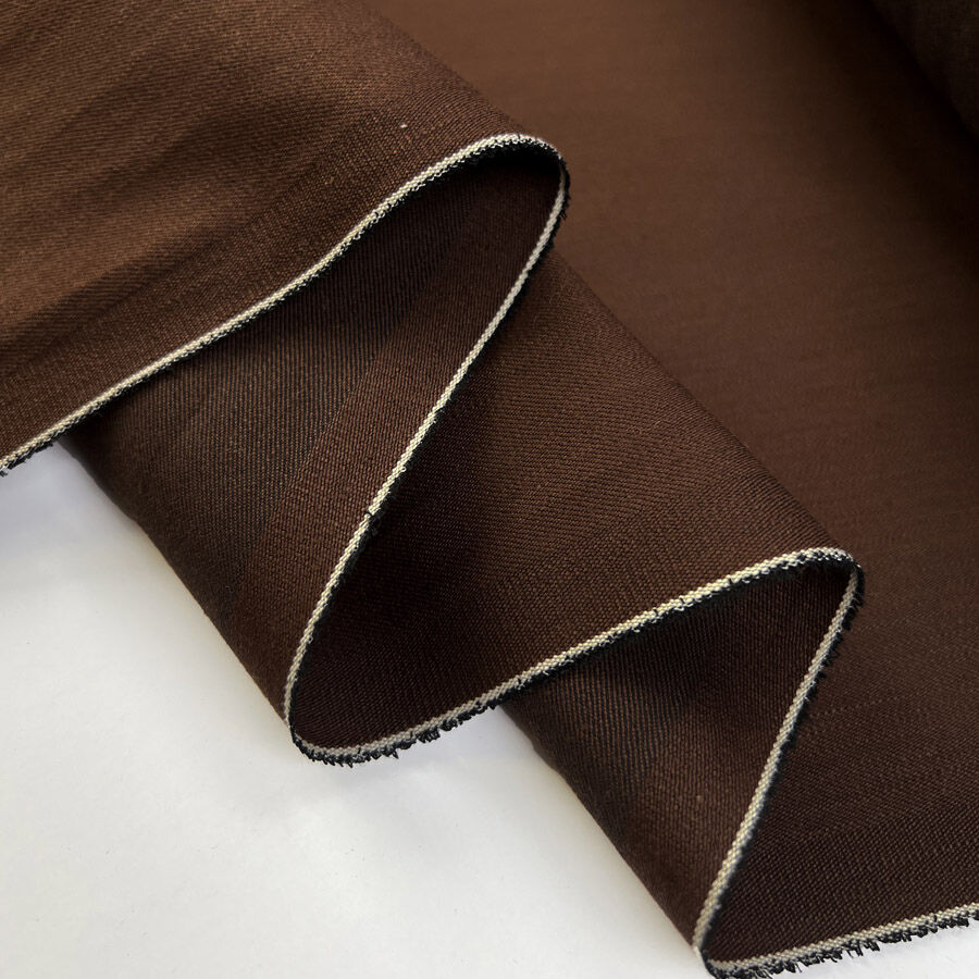 7.75oz Stretch Denim - Brown