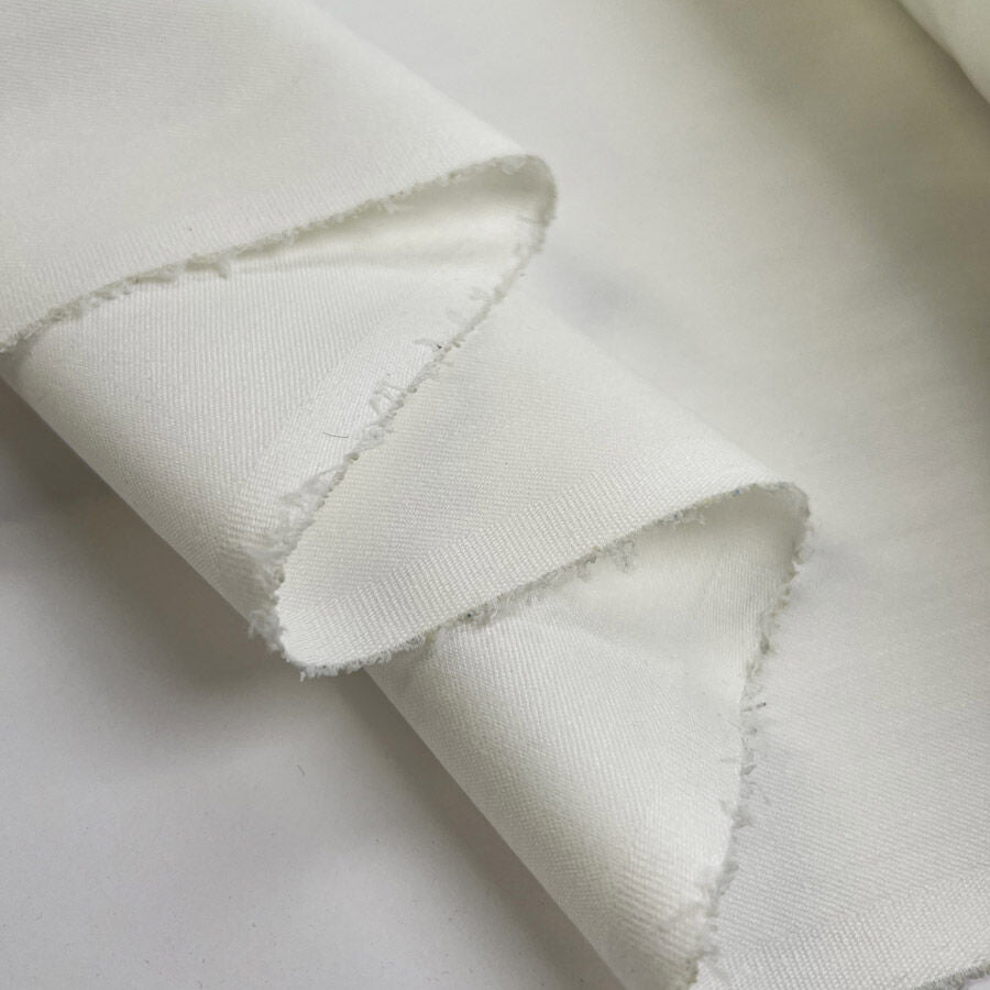 7.75oz Stretch Denim - White