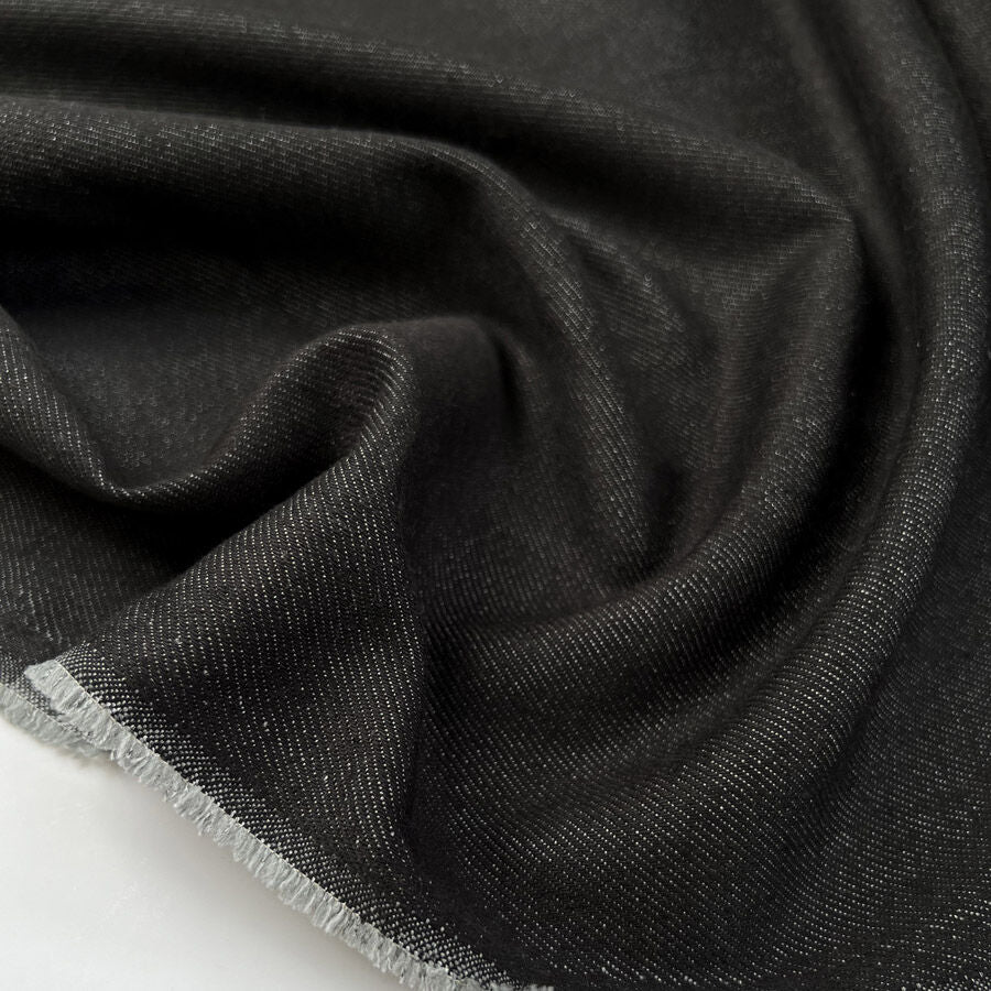 7oz Soft Denim - Billy - Black